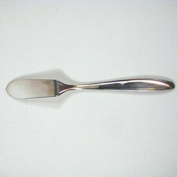 Concept Pattern 1957 Silver Plate Butter Spreader Knife Handle Supreme Vintage - Picture 3 of 5